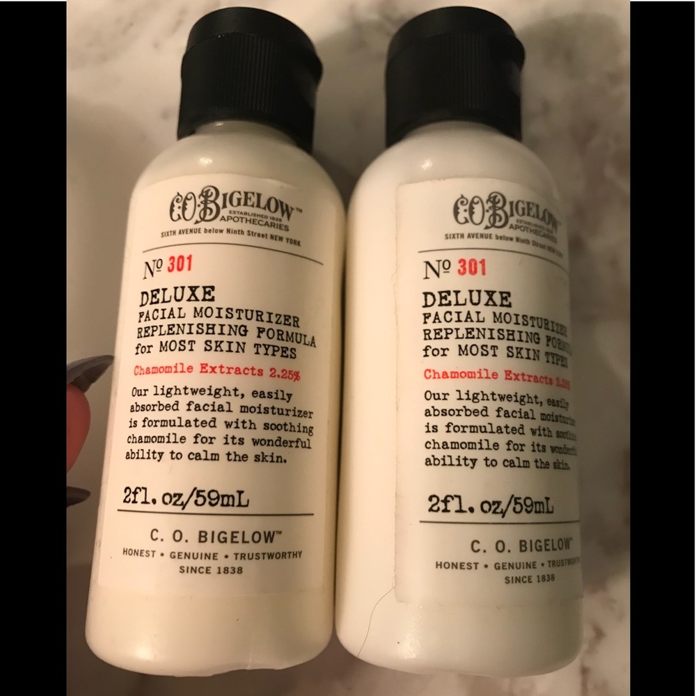CO Bigelow Deluxe Face Moisturizer Set of 2